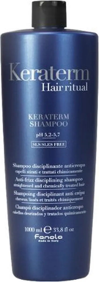 Fanola Keraterm Hair Ritual Shampoo 1000ml