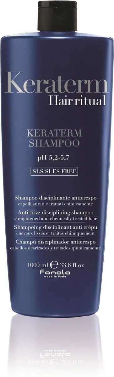 Fanola Keraterm Hair Ritual Shampoo 1000ml