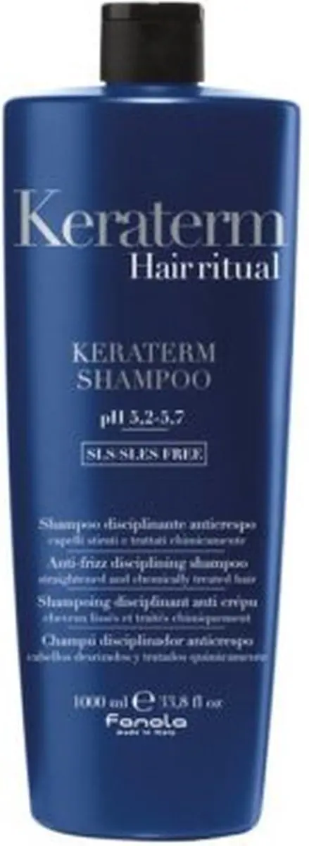 Fanola Keraterm Hair Ritual Shampoo 1000ml