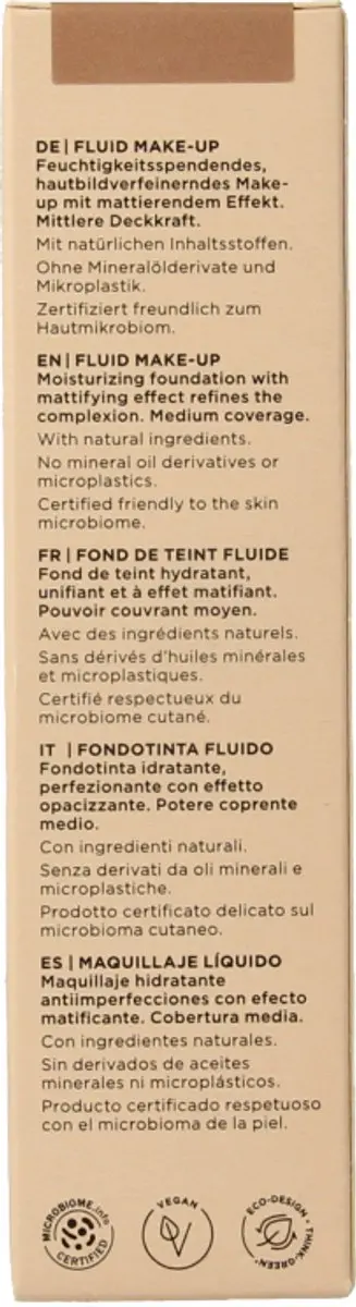 Annemarie Börlind Fluid Make-Up Foundation Bronze 30ml