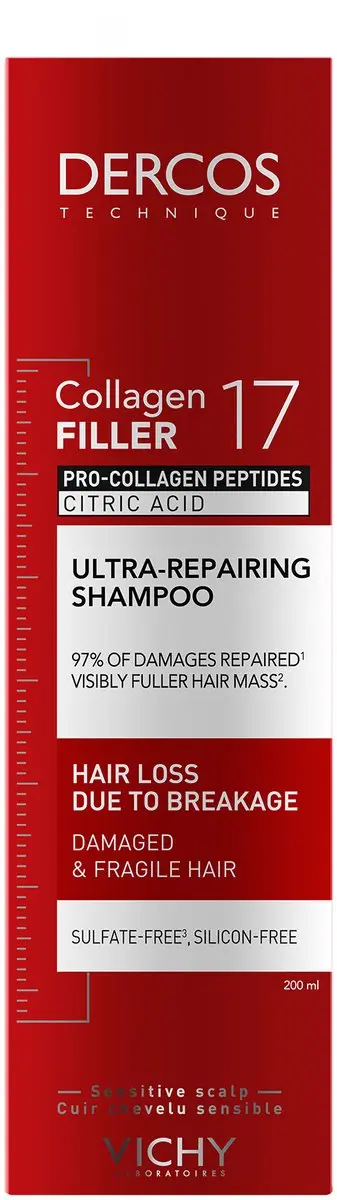 Vichy Dercos Collagen 17 Filler Shampoo 200ml