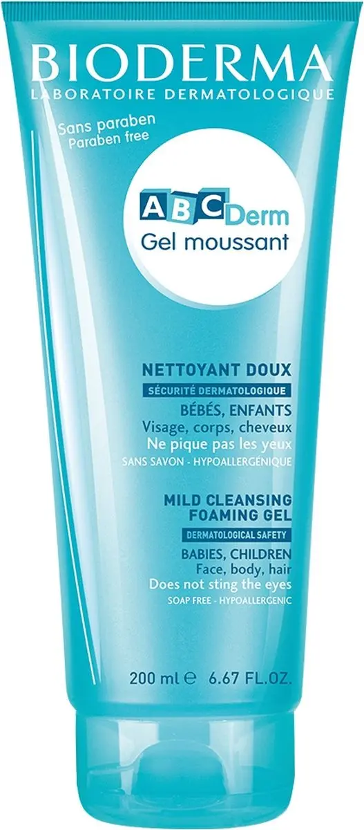 Bioderma ABCDerm Moussant Reinigingsgel 1L