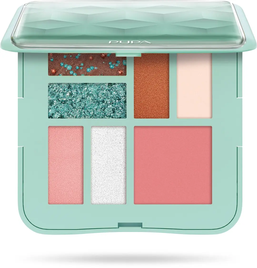 Pupa Milano Tiffany Shades Make-up Palette - 7-delig - Aqua