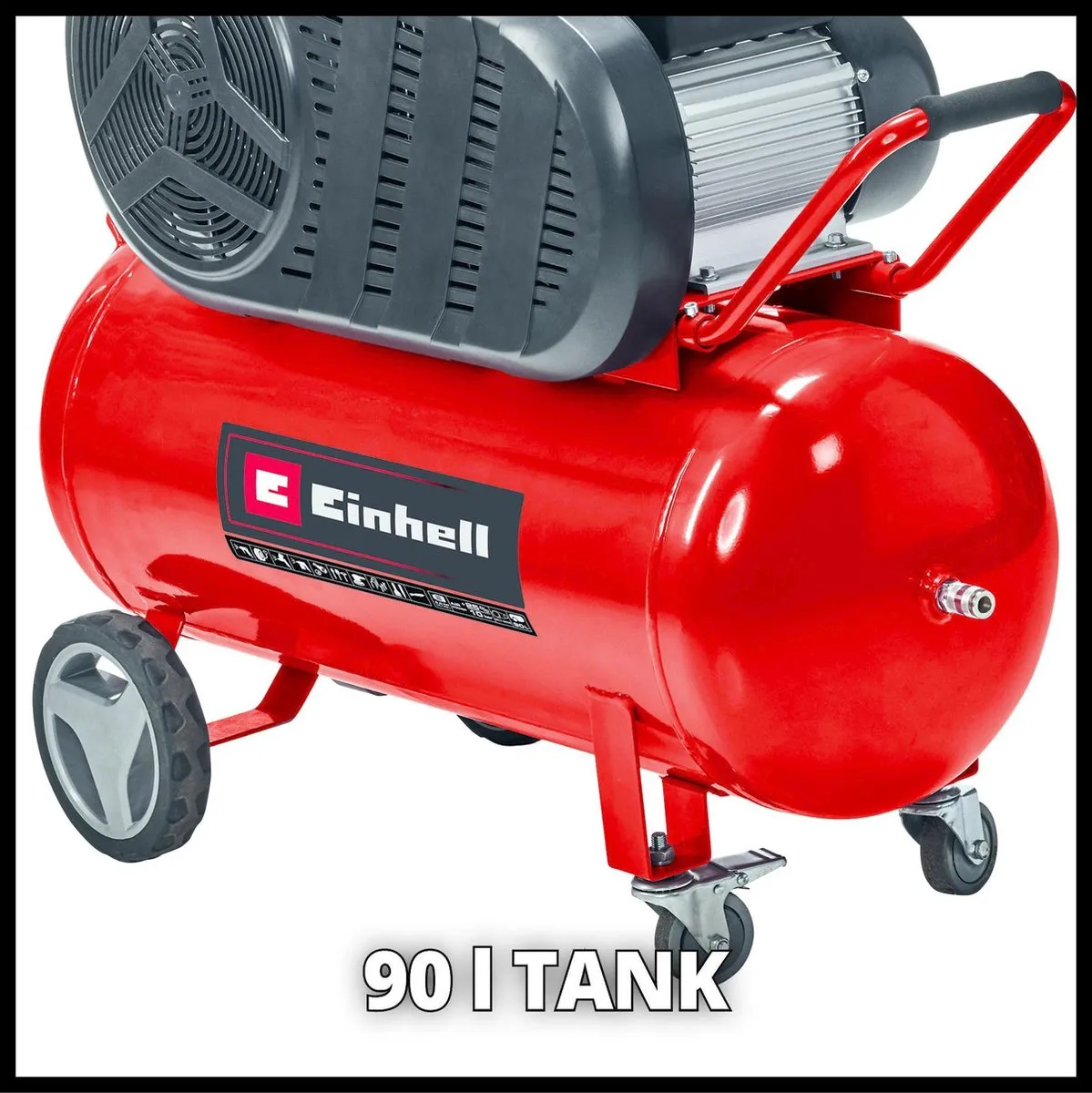Einhell TE-AC 430/90/10 Elektrische Compressor - 3000W - 90L - 10 bar
