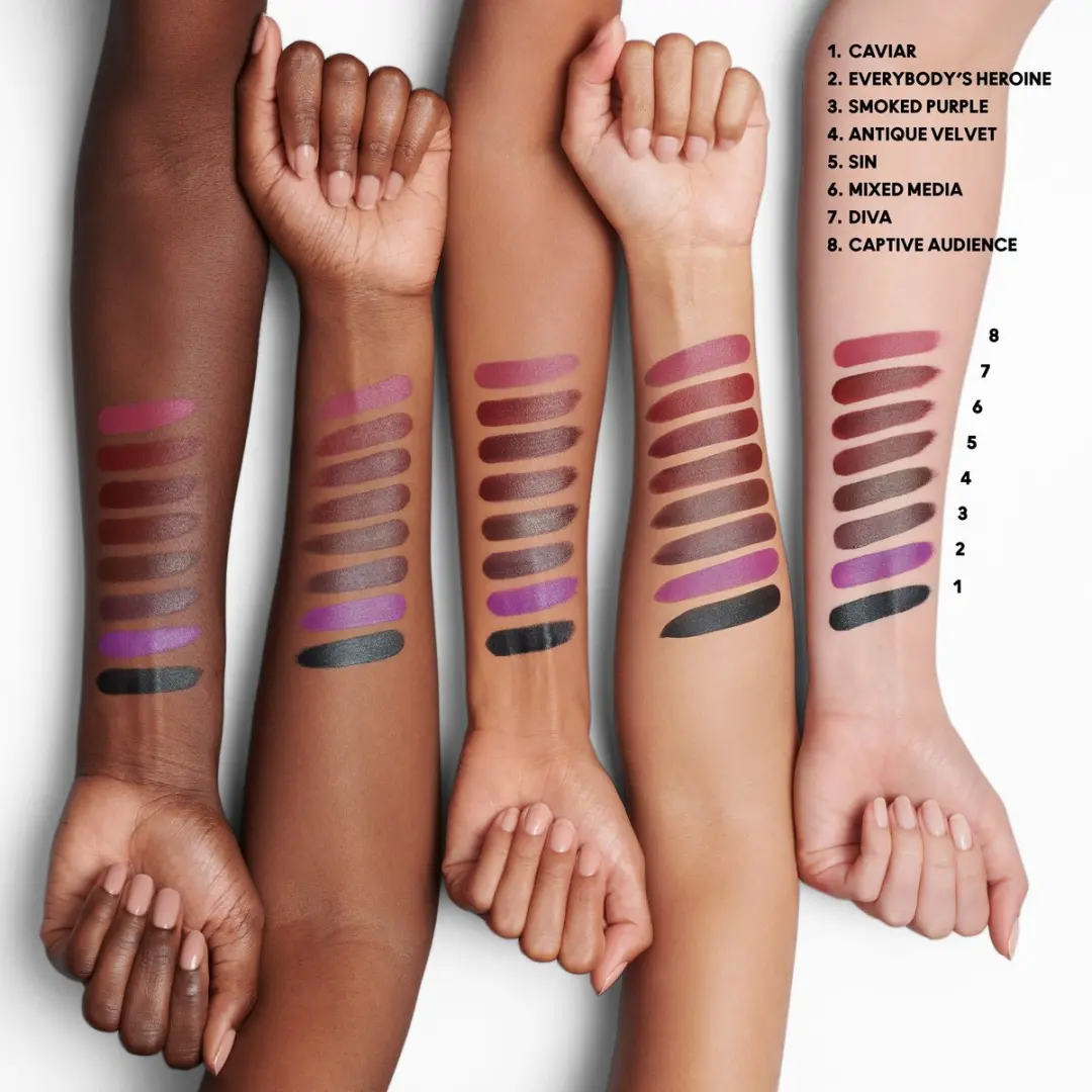 MAC Hot Chocolate Silky Matte Lipstick 3.5ml - Paars