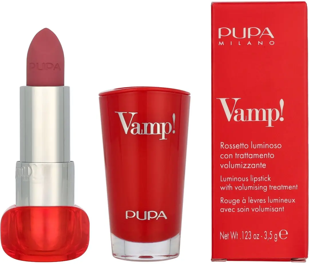 Pupa Milano Vamp! ExtreMe Colour Lipstick 204 Timelass Rose - 3,5 g