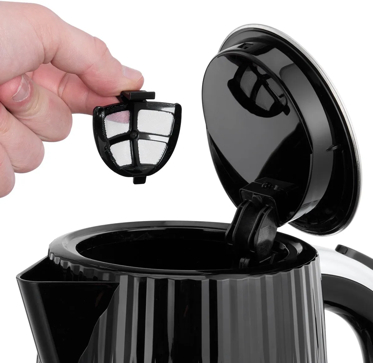 Russell Hobbs Eden Waterkoker 2400W 1.7L - Zwart
