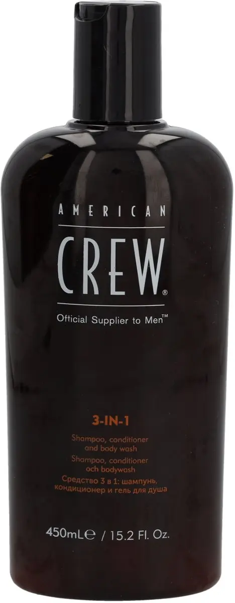 American Crew 3-in-1 Shampoo Conditioner Body Wash 450ml