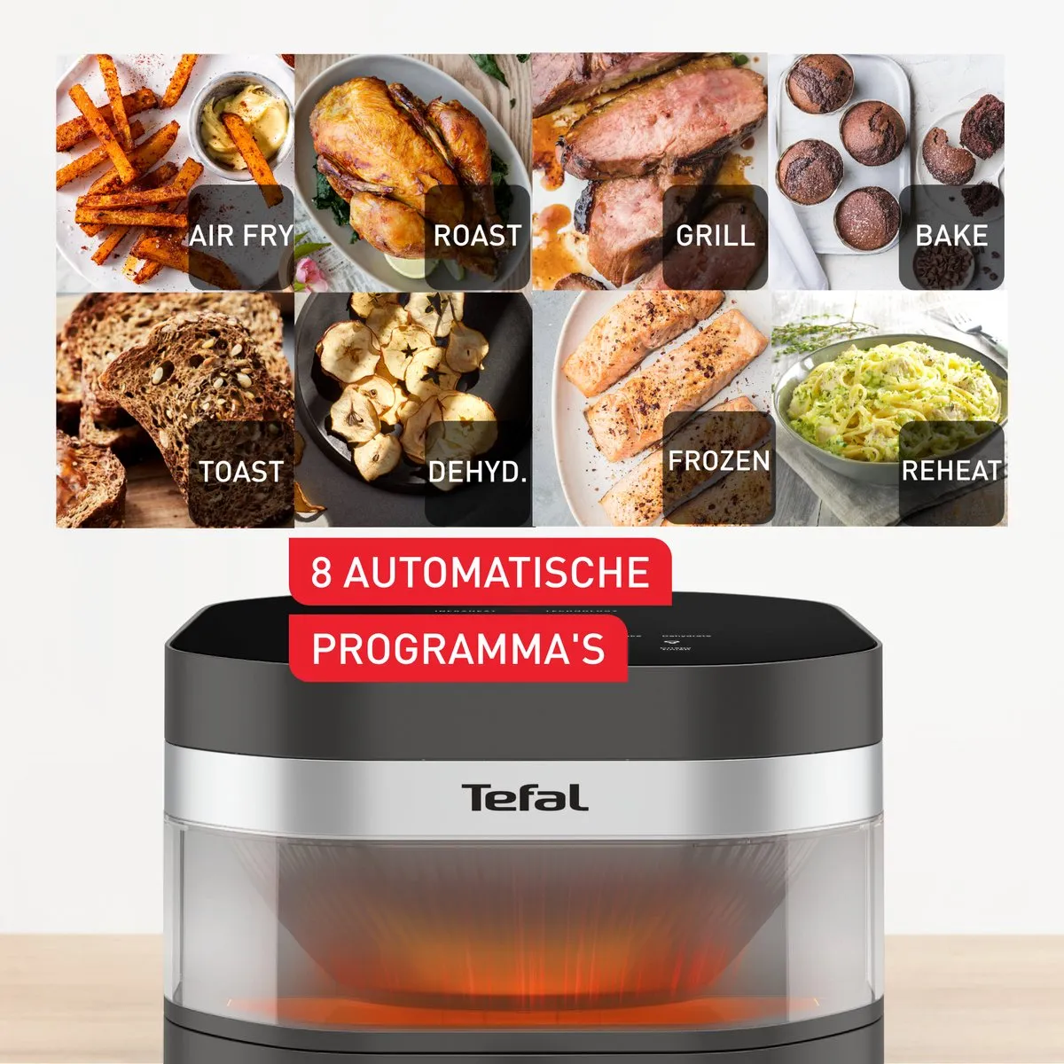 Tefal Easy Fry Infrared EY832H Airfryer 7L - 1700W