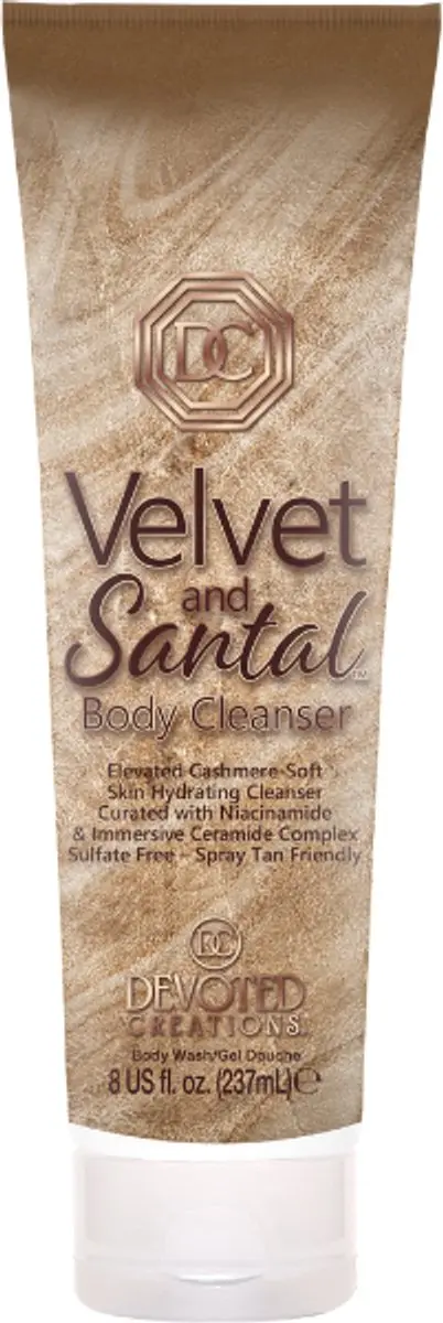 Devoted Creations Velvet and Sandal Cleanser 237ml