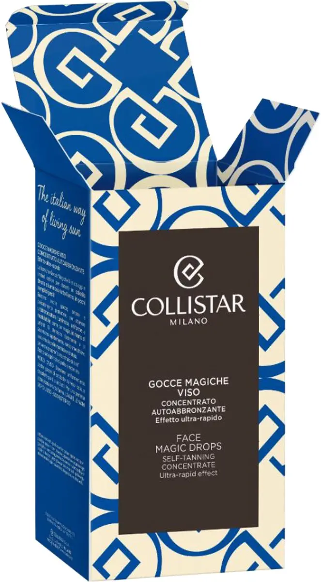 Collistar Magic Drops Face Self-Tanning 50ml - Gezicht - Medium