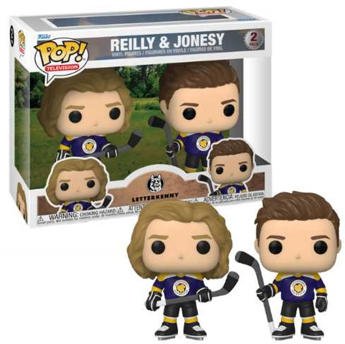 Funko POP! Letterkenny Reilly & Jonesy 2-Pack - 5cm - Multicolor