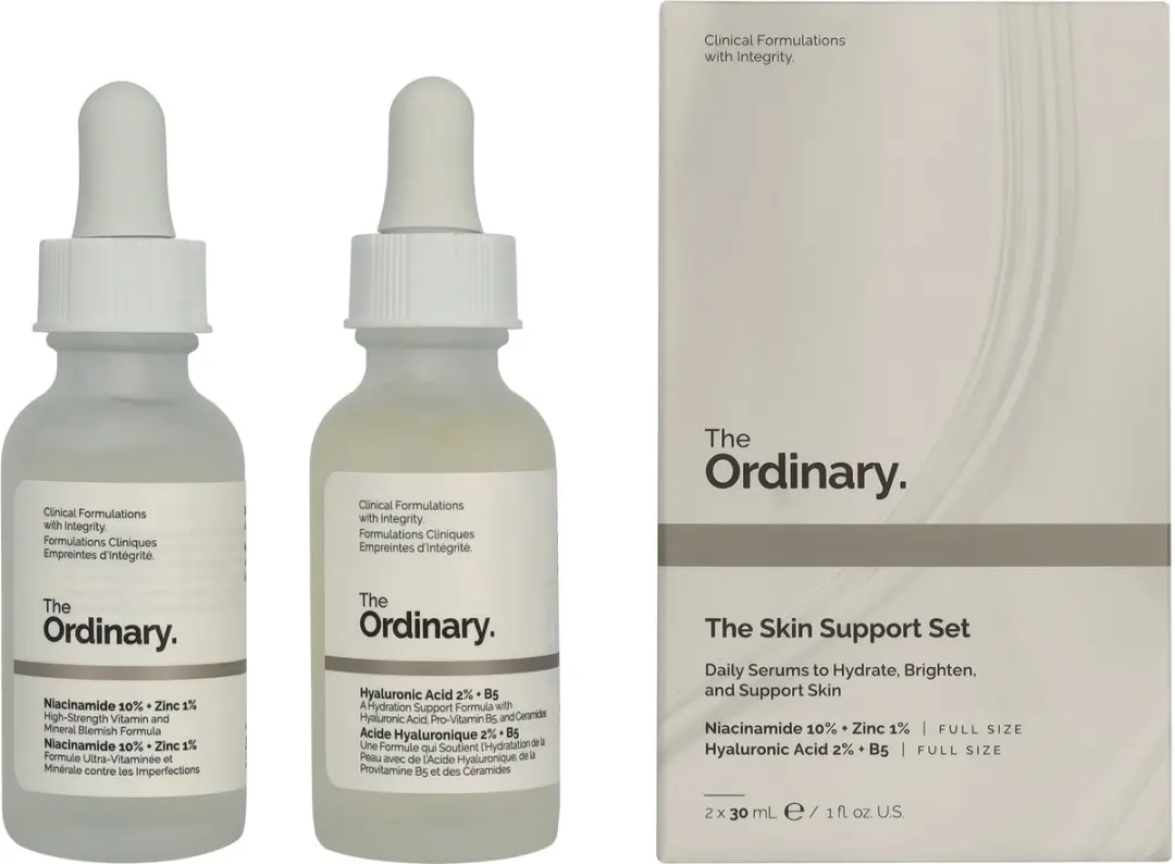 The Ordinary Skin Support Set Huidverzorging - 2 Stuks