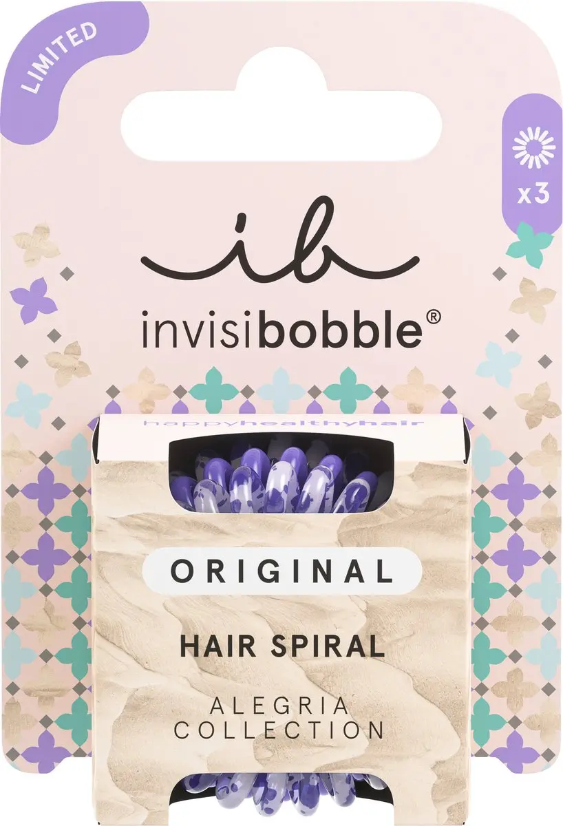 Invisibobble Original Alegria 3 Stuks - Paars/Wit