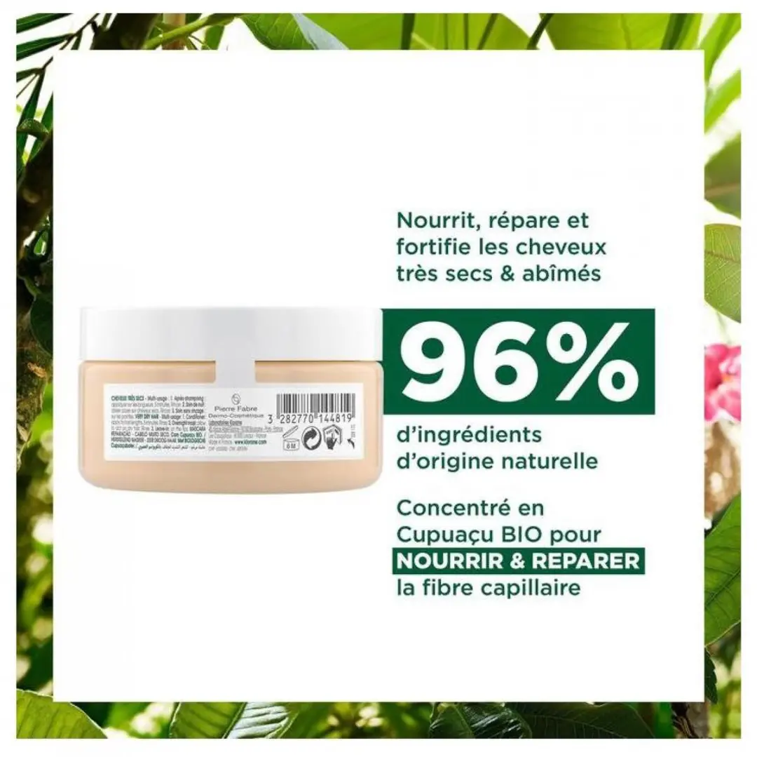 Klorane Cupuazu Haarmasker 150ml