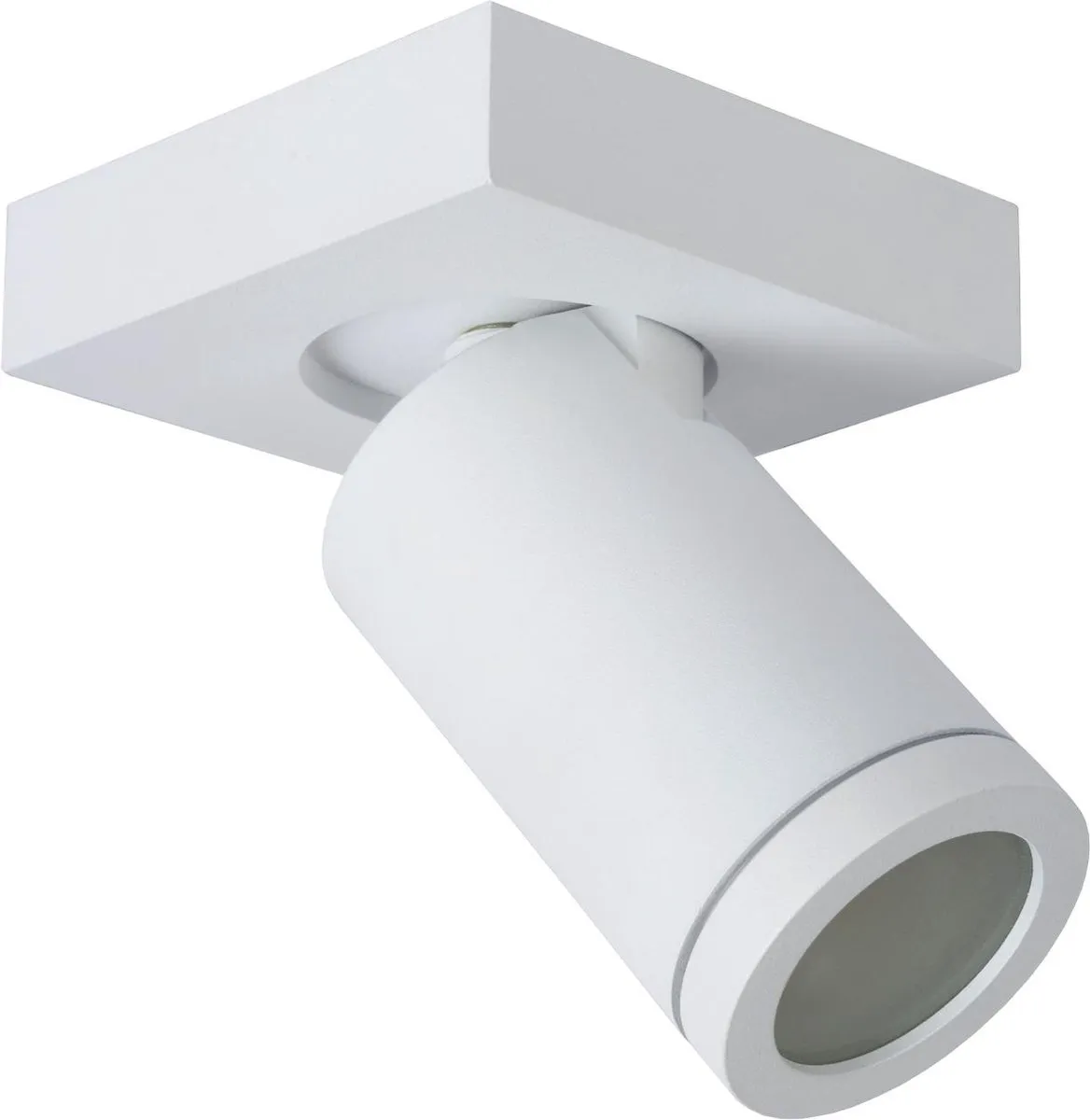 Lucide Taylor Plafondspot LED GU10 5W 2200K/3000K - IP44 Wit