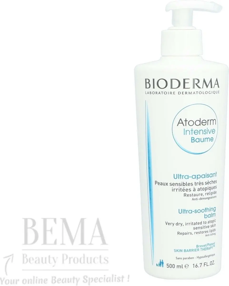 Bioderma Atoderm Intensive Baume Ultra Soothing Balm 500ml