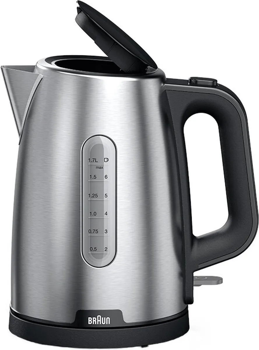Braun PurShine WK1500BK Waterkoker 1,7L - 2200W - Zwart