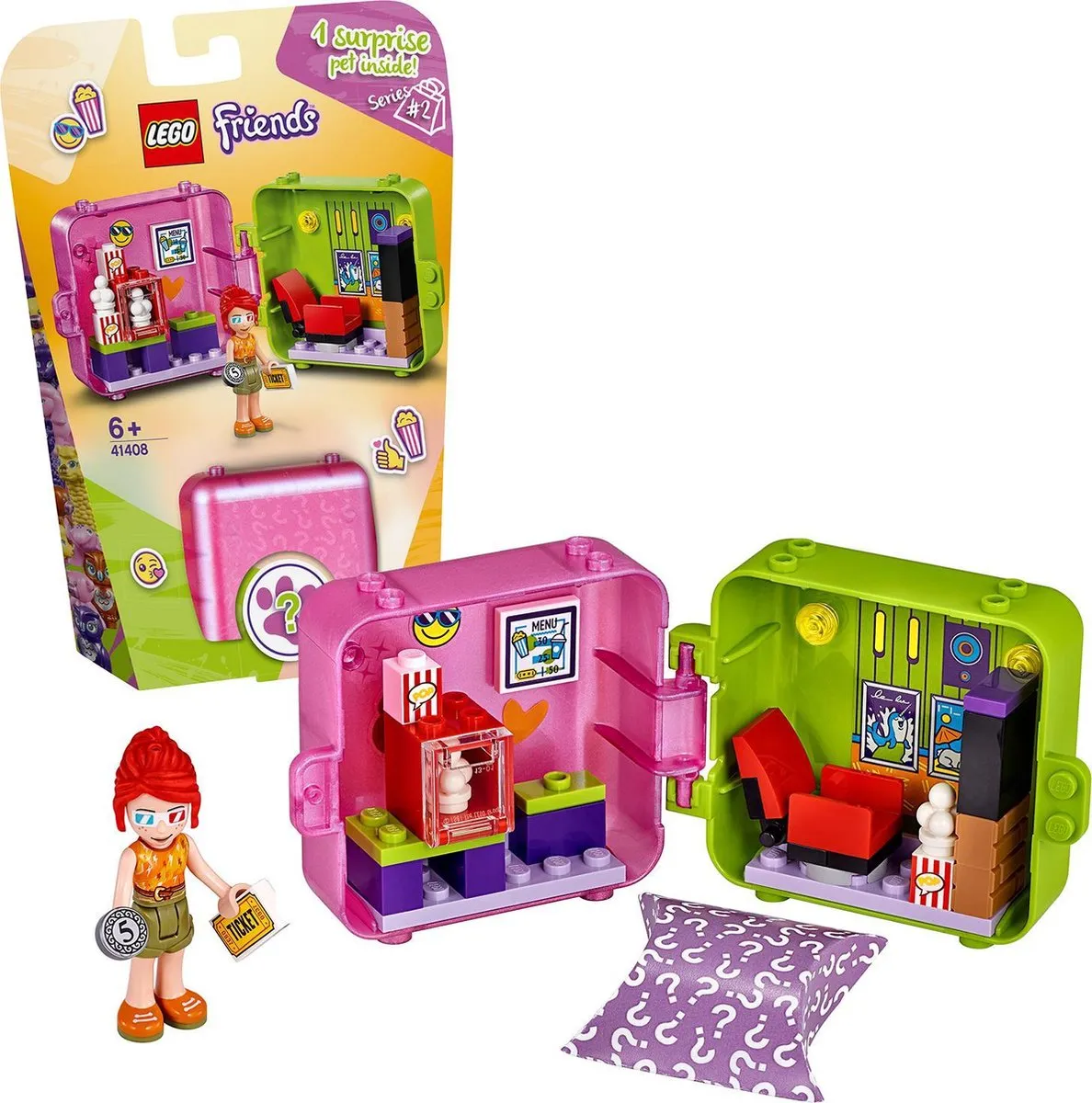 LEGO Friends Mia’s Winkelspeelkubus 41408 - 4 Minifiguren - afbeelding 3 van 6