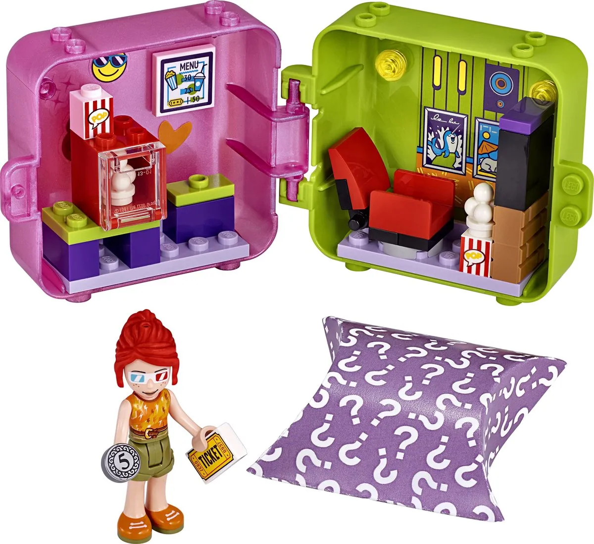 LEGO Friends Mia’s Winkelspeelkubus 41408 - 4 Minifiguren - afbeelding 2 van 6