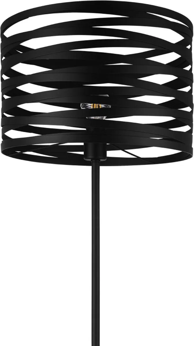 Eglo Cremella Vloerlamp E27 - 151cm - Zwart