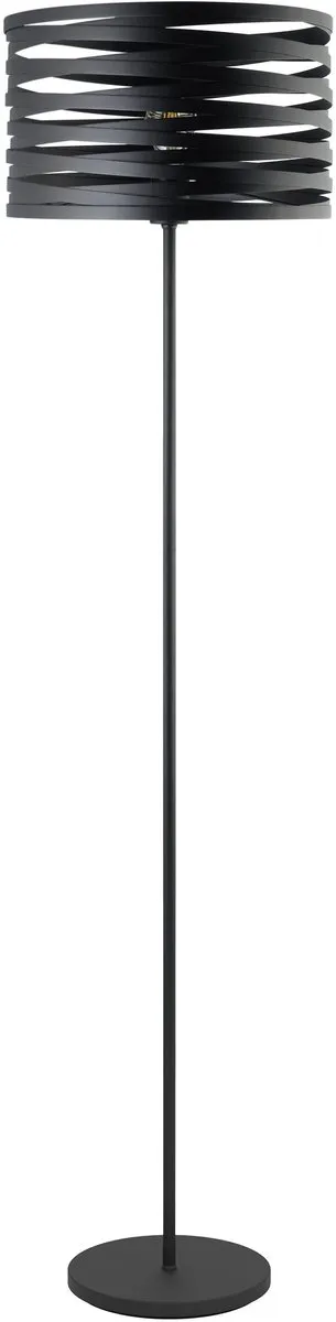 Eglo Cremella Vloerlamp E27 - 151cm - Zwart