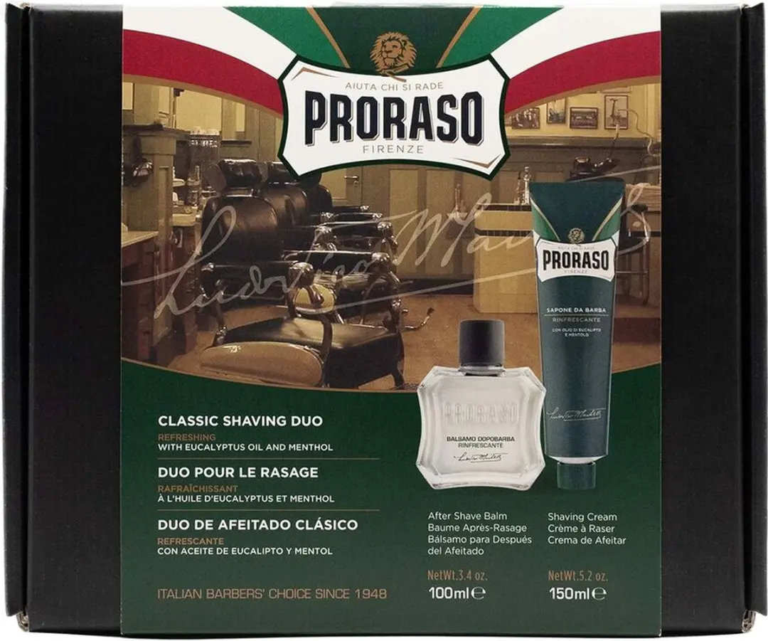 Proraso Classic Shaving Duo - 2 Stuks