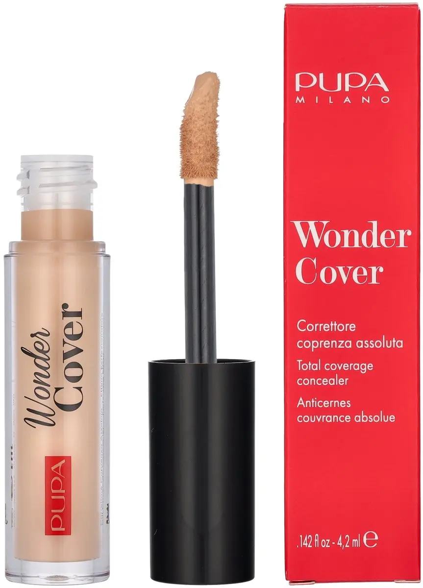 Pupa Milano Wonder Cover Concealer 002 Light Beige - 3.8ml