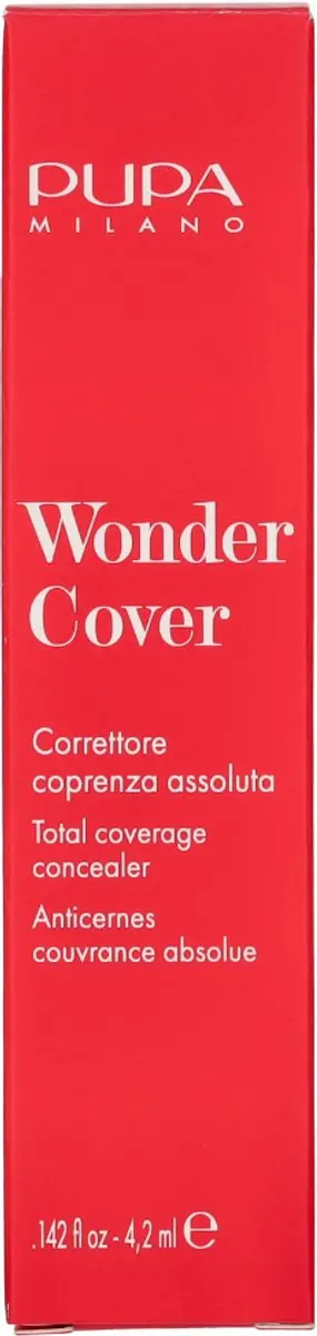 Pupa Milano Wonder Cover Concealer 002 Light Beige - 3.8ml
