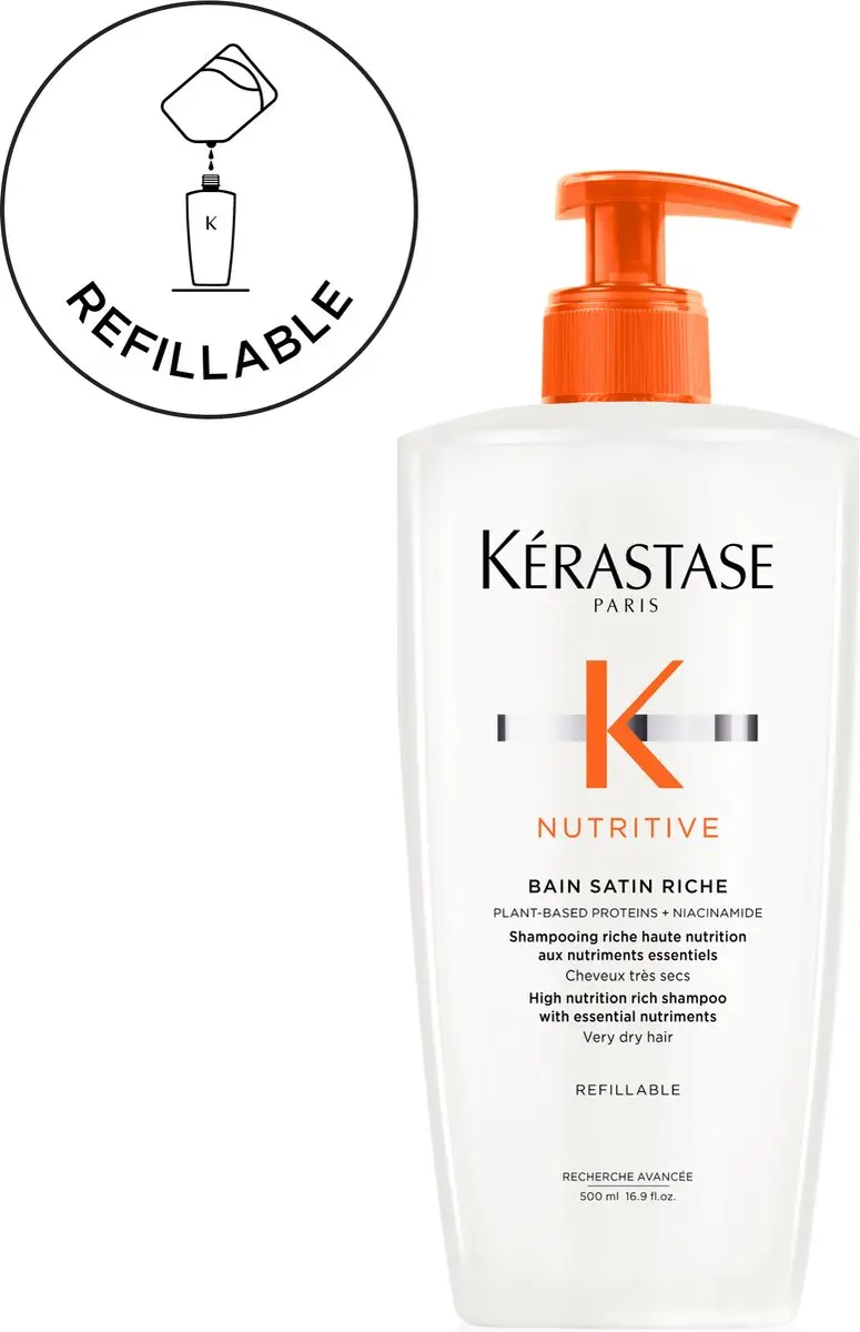 Kérastase Nutritive Bain Satin Riche Shampoo 500ml