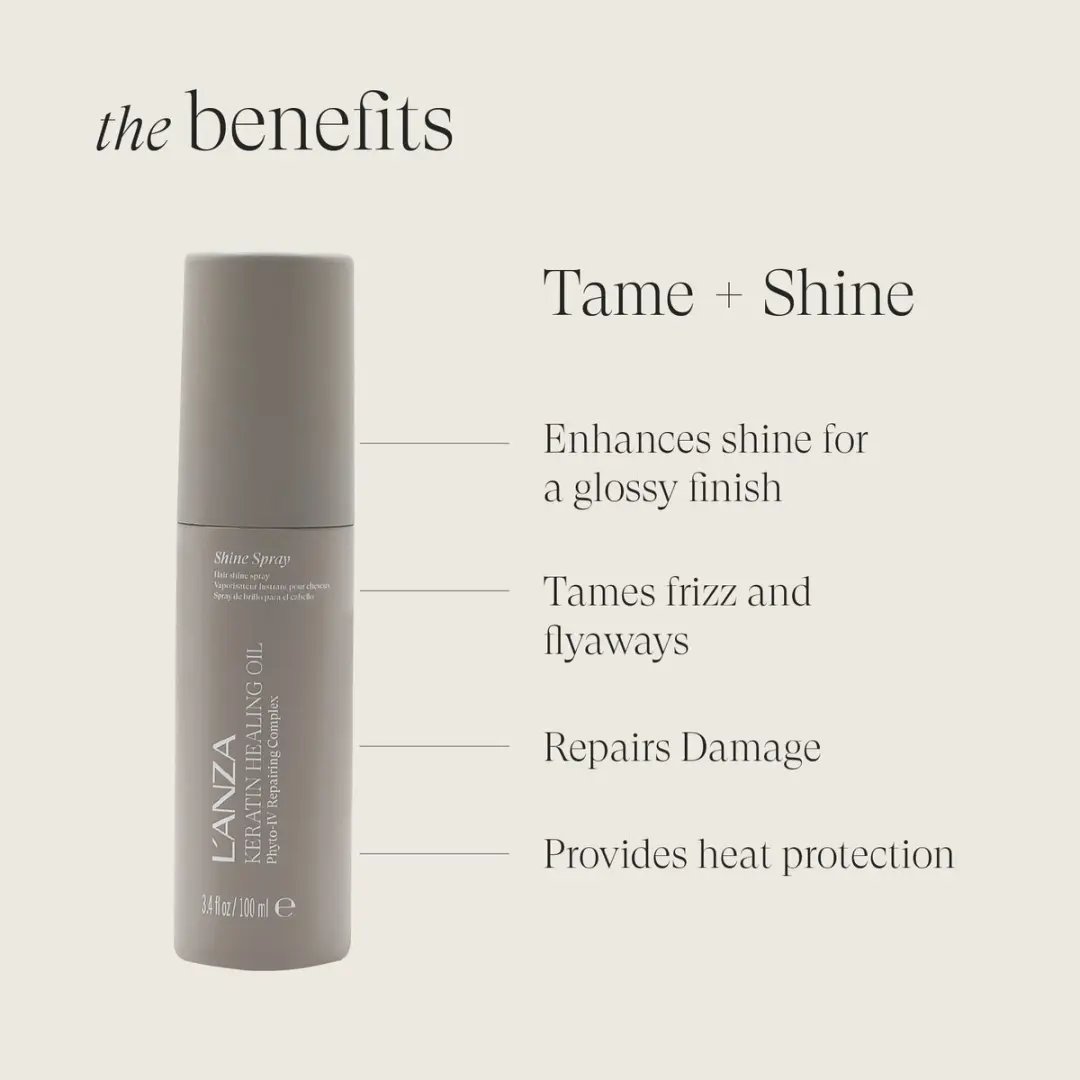L'anza Keratin Healing Oil Shine Spray 350ml