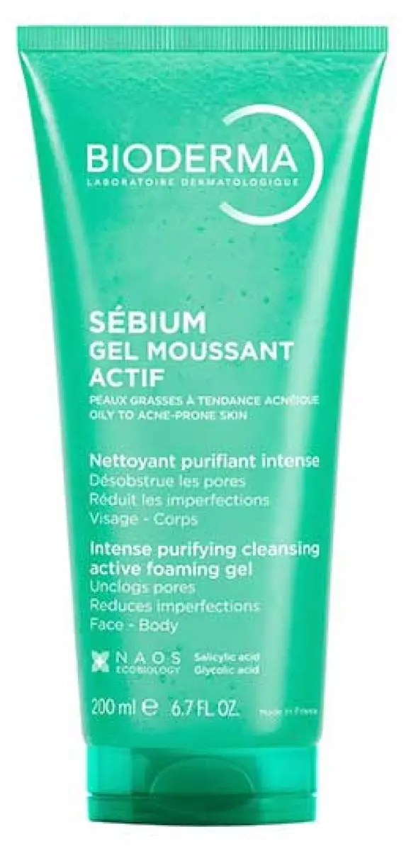Bioderma Sébium Active Schuimende Gel 200ml