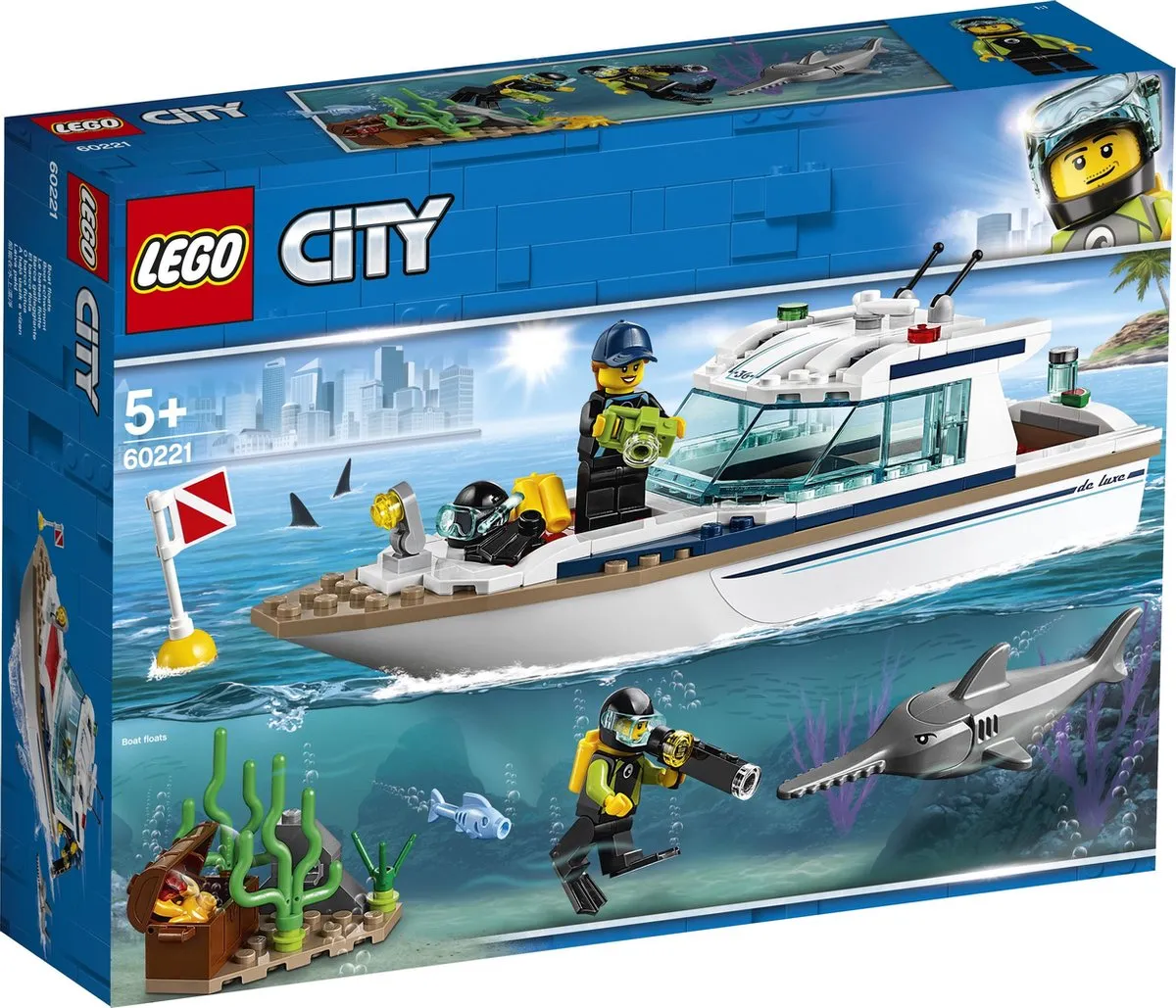 LEGO City Duikjacht 60221
