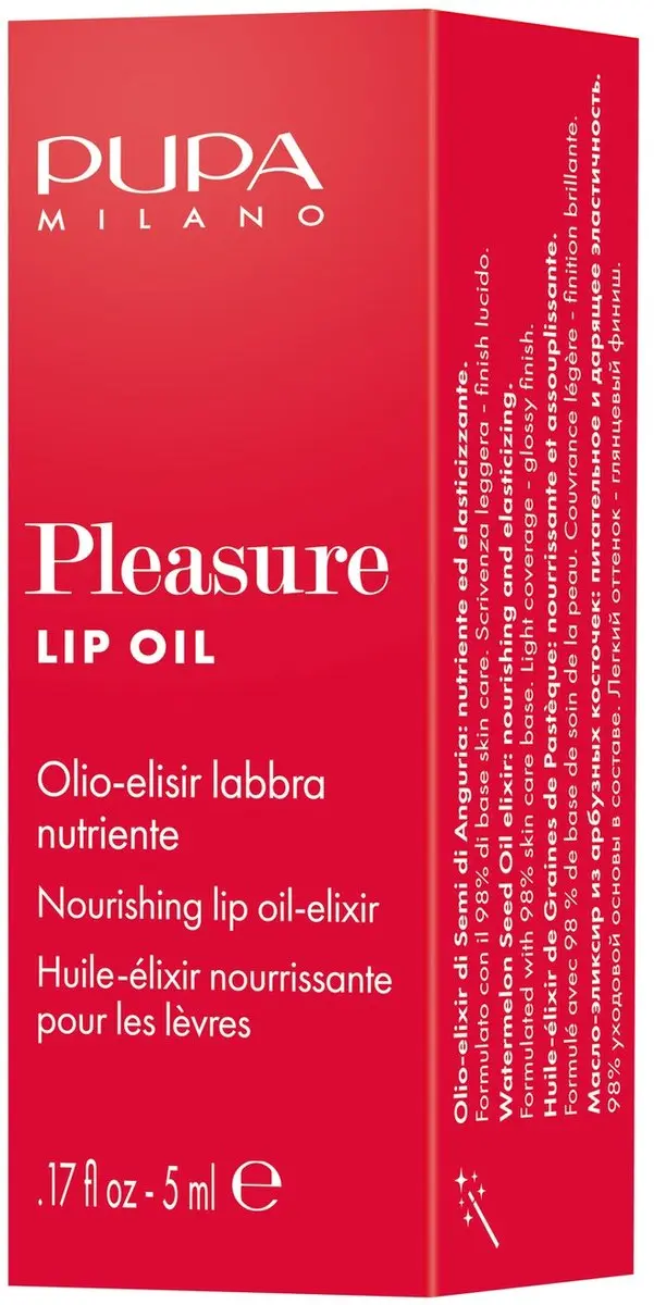 Pupa Milano Pleasure Lip Oil 001