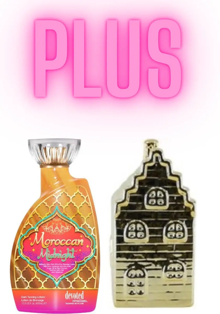 Devoted Creations Moroccan Midnight 400ml Gouden Spaarpot