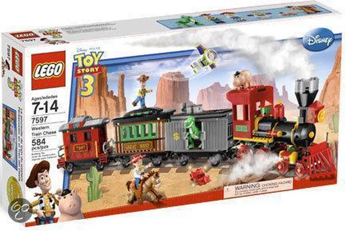 LEGO Toy Story 3 Wild West Treinachtervolging 7597