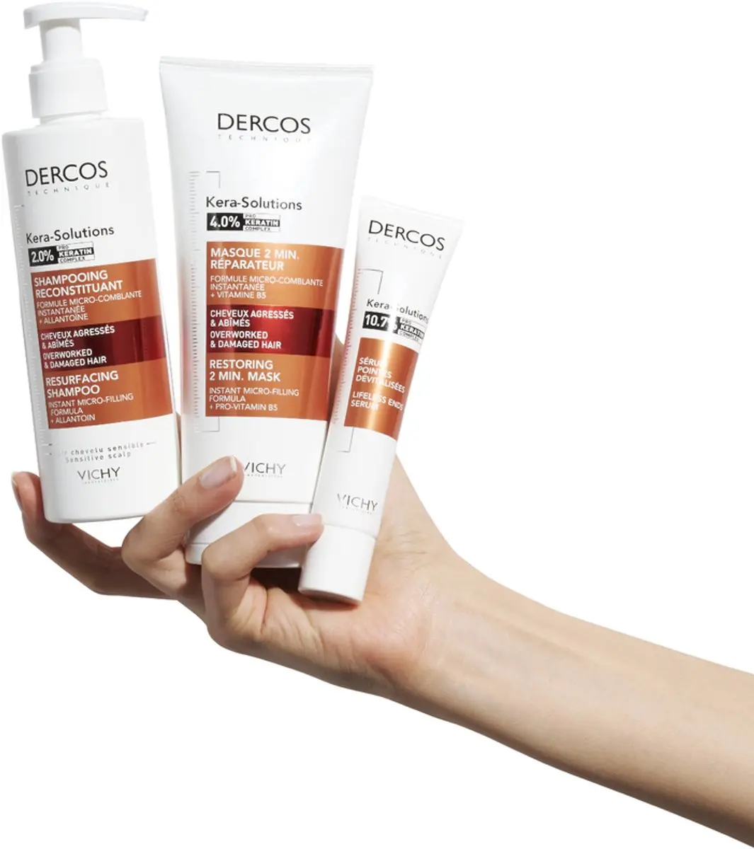 Vichy Dercos Kera-Solutions Herstellende Shampoo 250ml