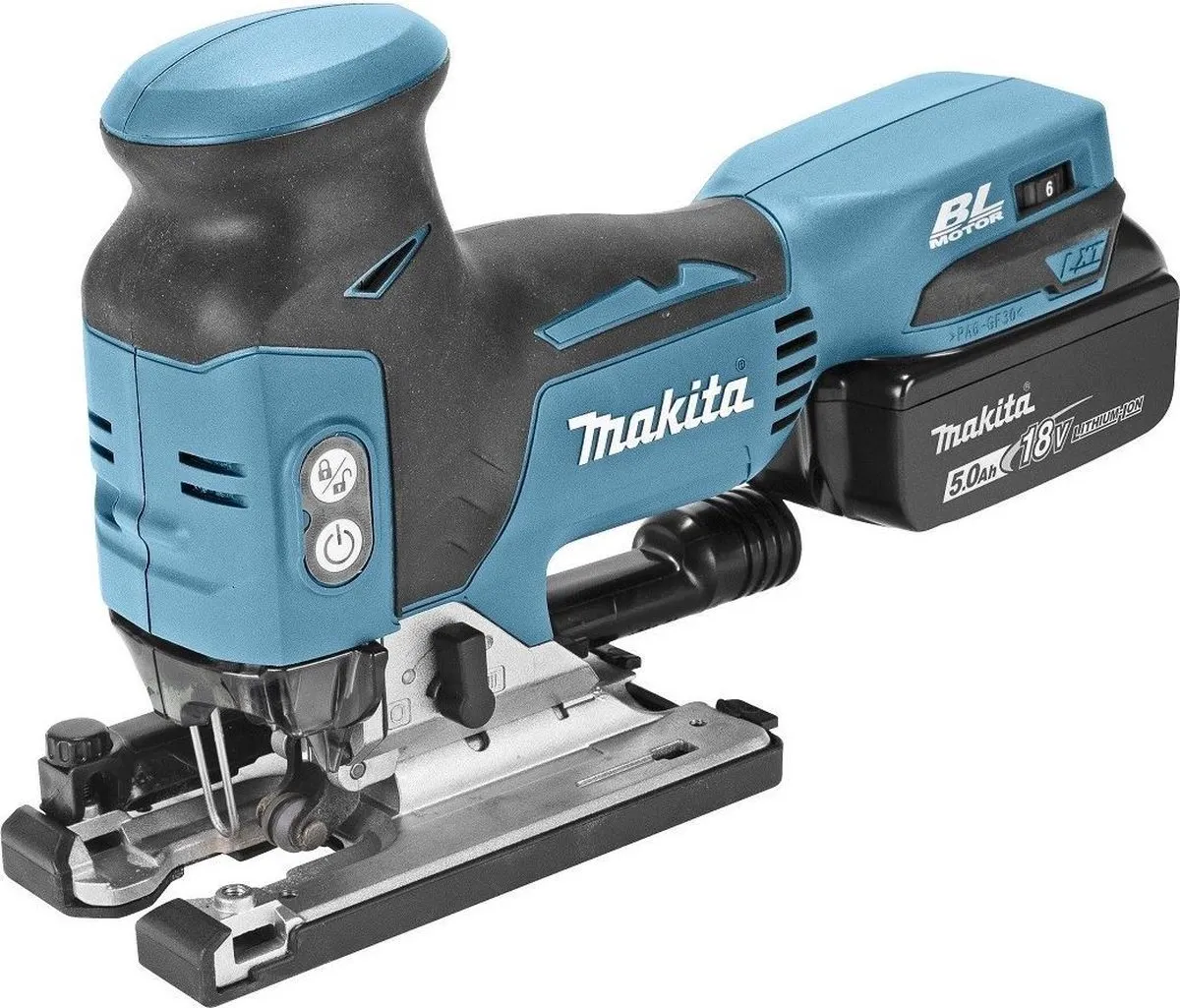 Makita DJV181RTJ Accu Decoupeerzaag 18V - 2x accu 5.0Ah - afbeelding 6 van 6