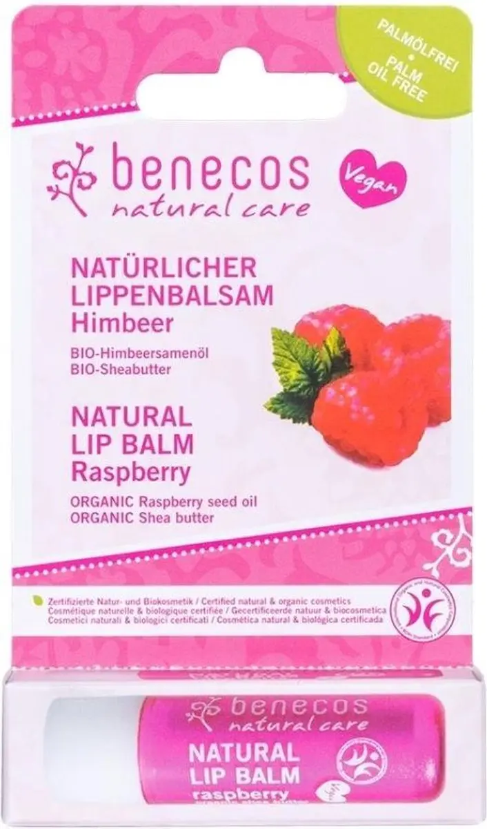 Benecos Lipbalm Natural Raspberry