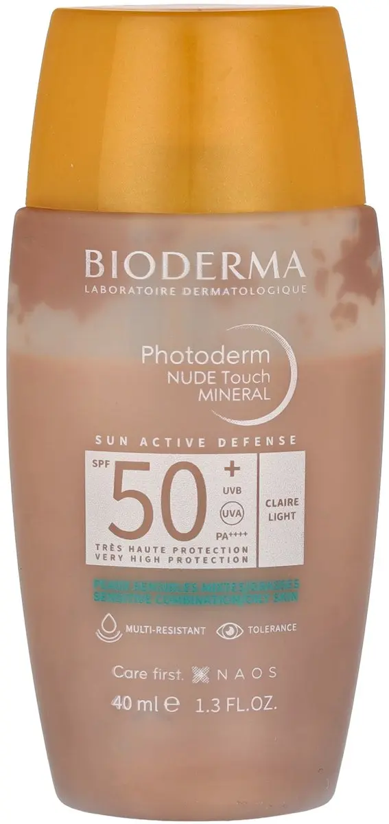 Bioderma Photoderm Nude Clair Zonnecrème 40ml