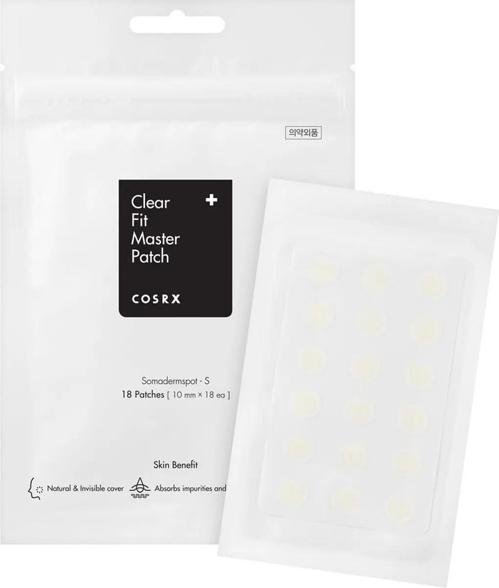 CosRx Clear Fit Master Patch - 18 Stuks