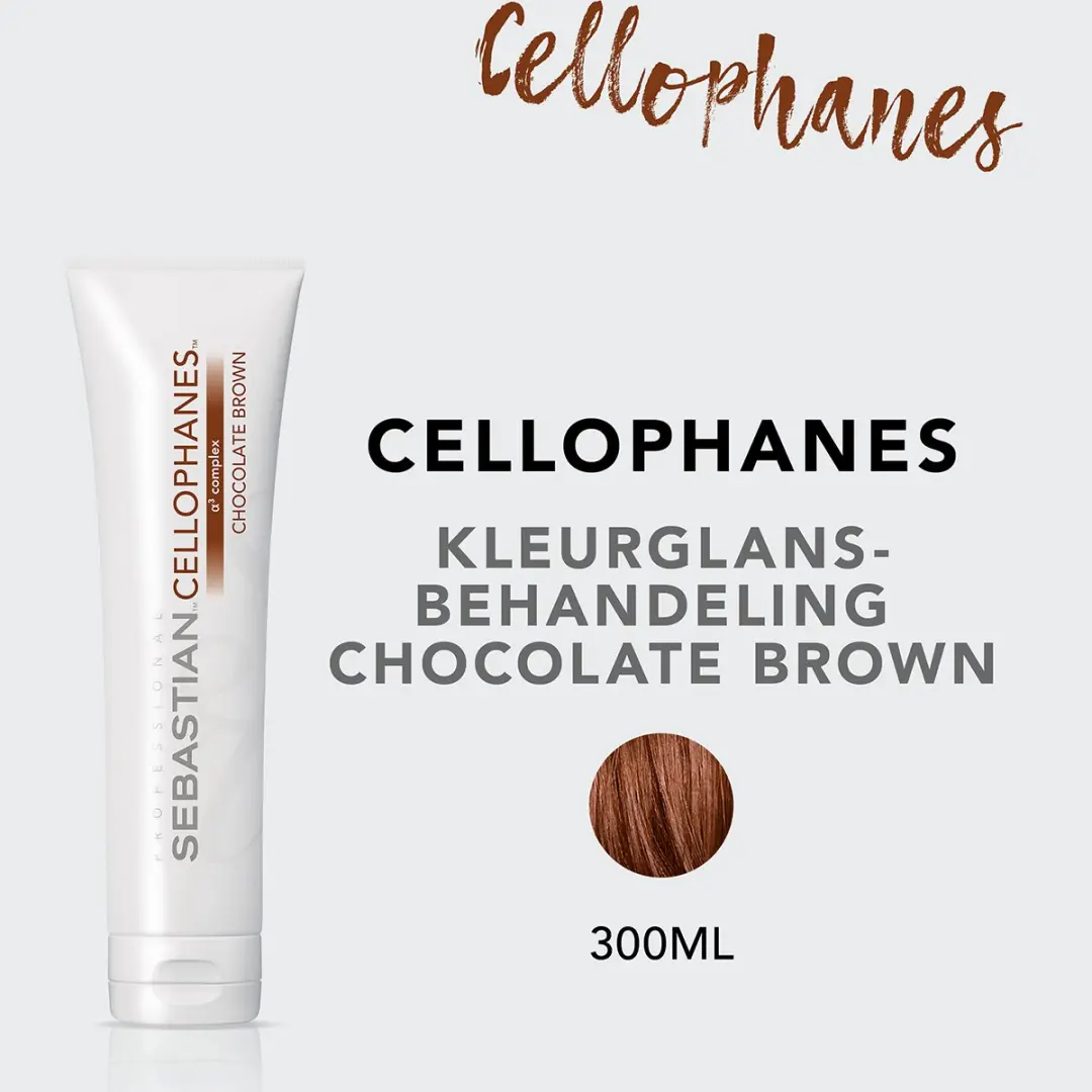 Sebastian Professional Cellophanes Chocoladebruin 300ml