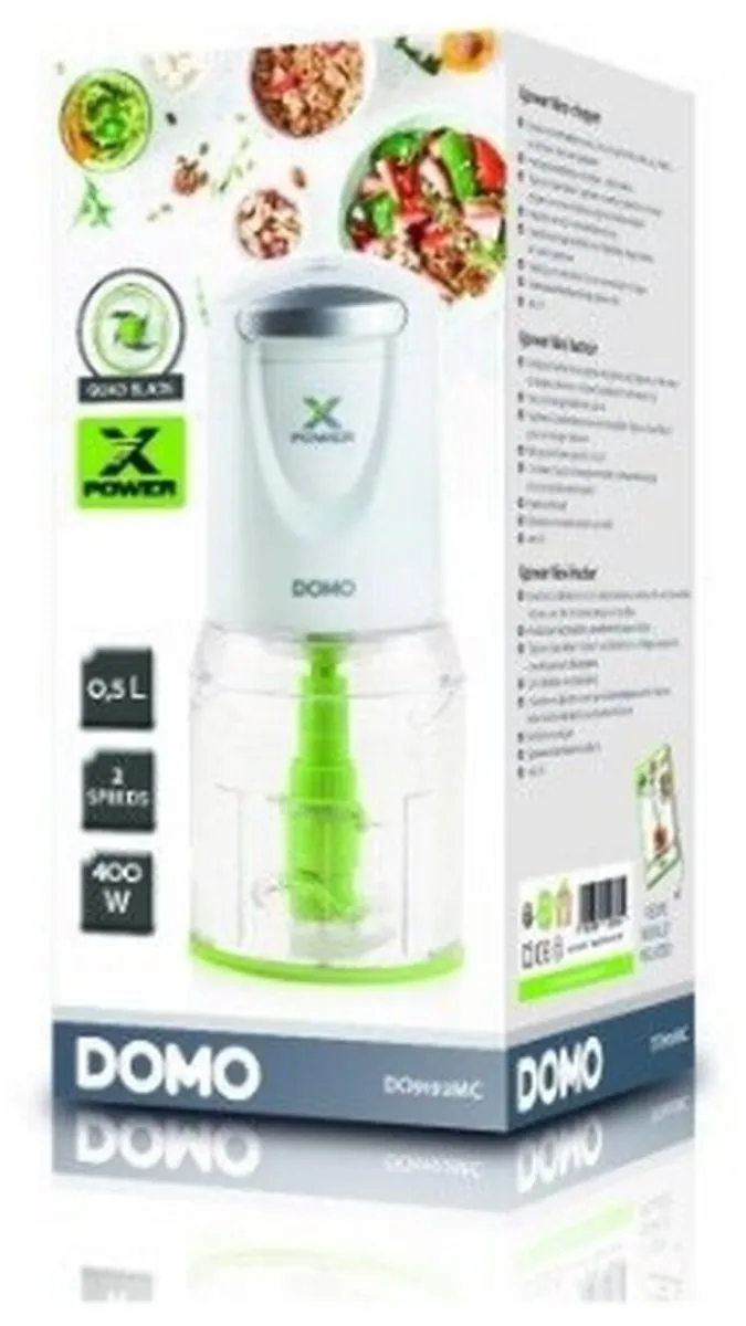 Domo DO9192MC Hakmolen Xpower 400W - Wit - afbeelding 6 van 6