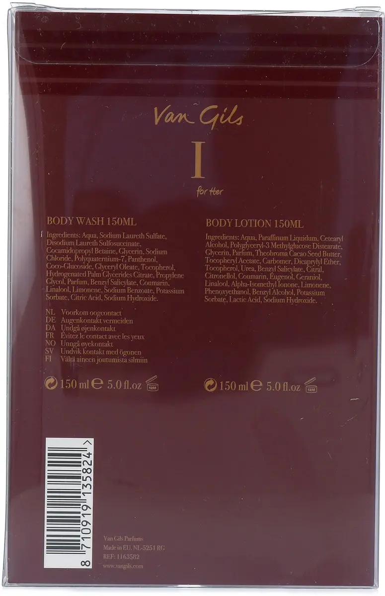 Van Gils I for Her Voordeelset Douchegel & Bodylotion 300ml