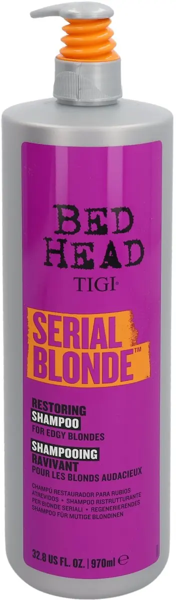 TIGI Serial Blonde Restoring Shampoo 600ml - afbeelding 6 van 6