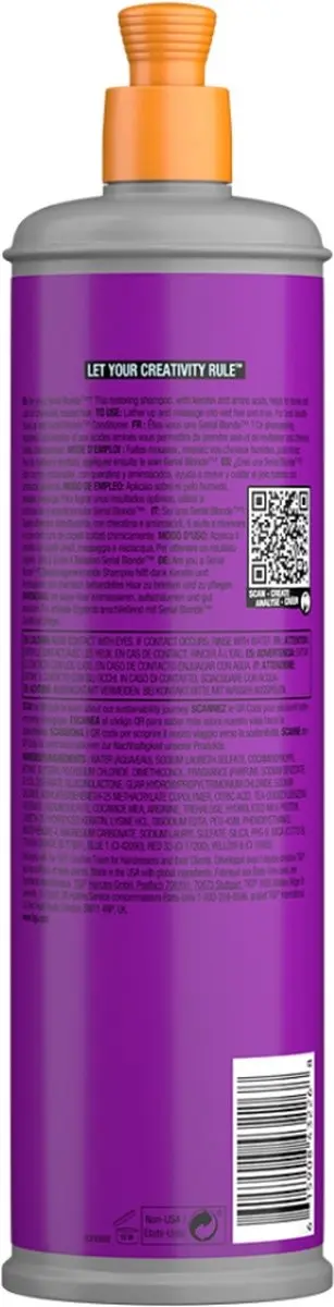 TIGI Serial Blonde Restoring Shampoo 600ml