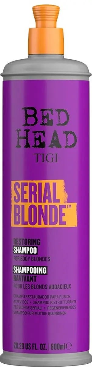 TIGI Serial Blonde Restoring Shampoo 600ml