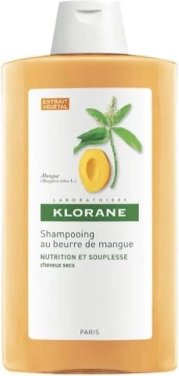 Klorane Shampoo met Mango Butter Unisex 400ml