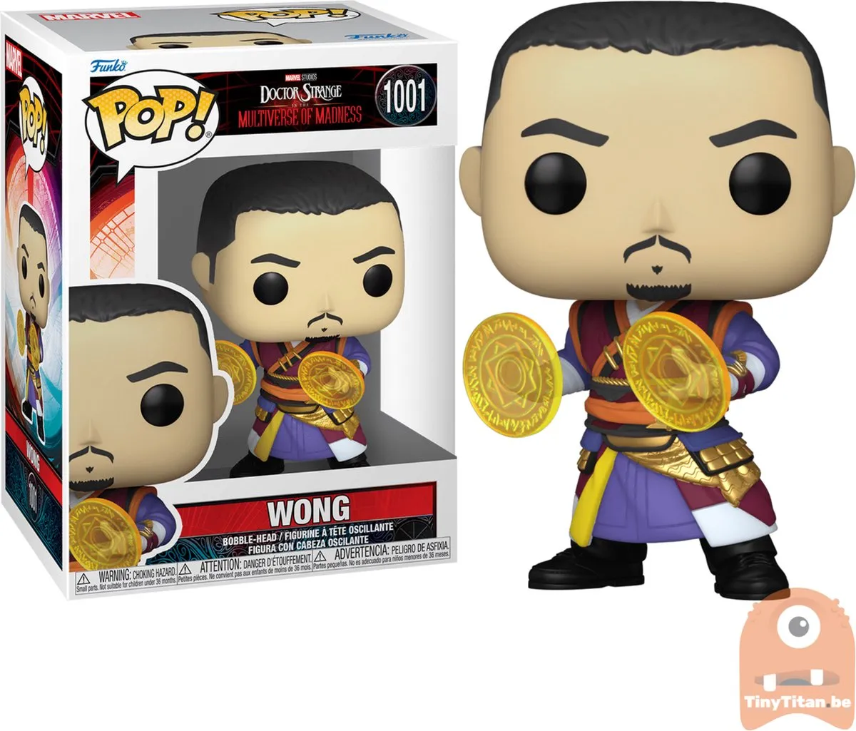 Funko Pop! Marvel Doctor Strange 60919 Verzamelfiguur - 9cm - Multicolor