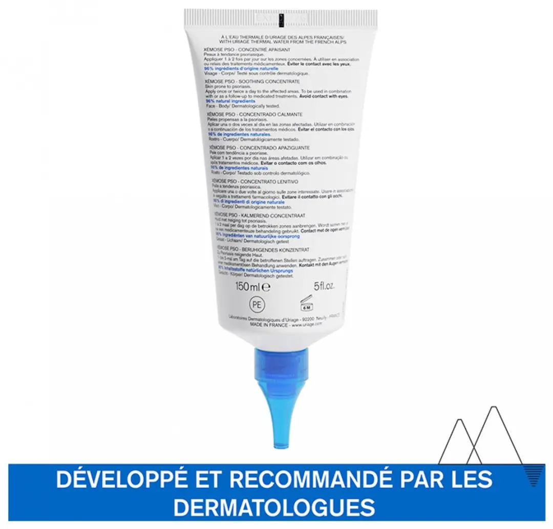 Uriage Crème Xémose PSO Concentré Apaisant 150ml - afbeelding 6 van 6